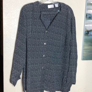 Liz Claiborne Button Down Top